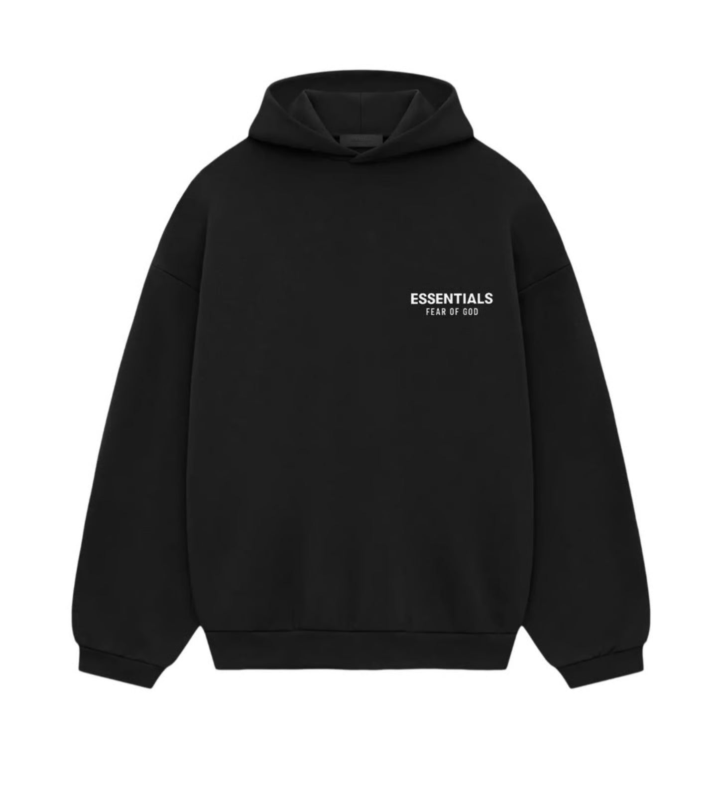 E - Black Hoodie