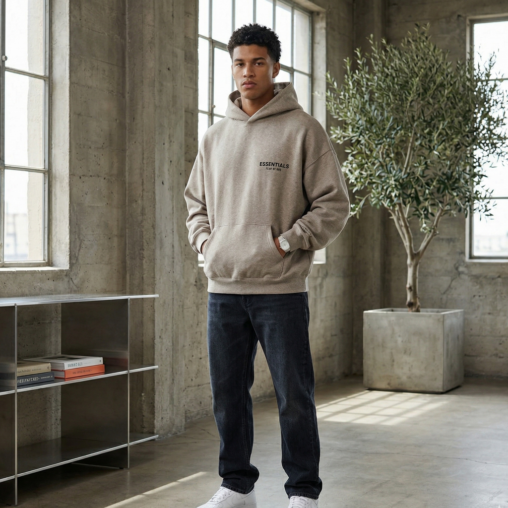 E- Heather Hoodie