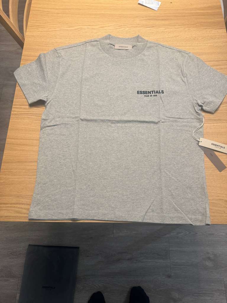 E - Dark Oatmeal T Shirt