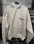 E - Light Oatmeal Hoodie