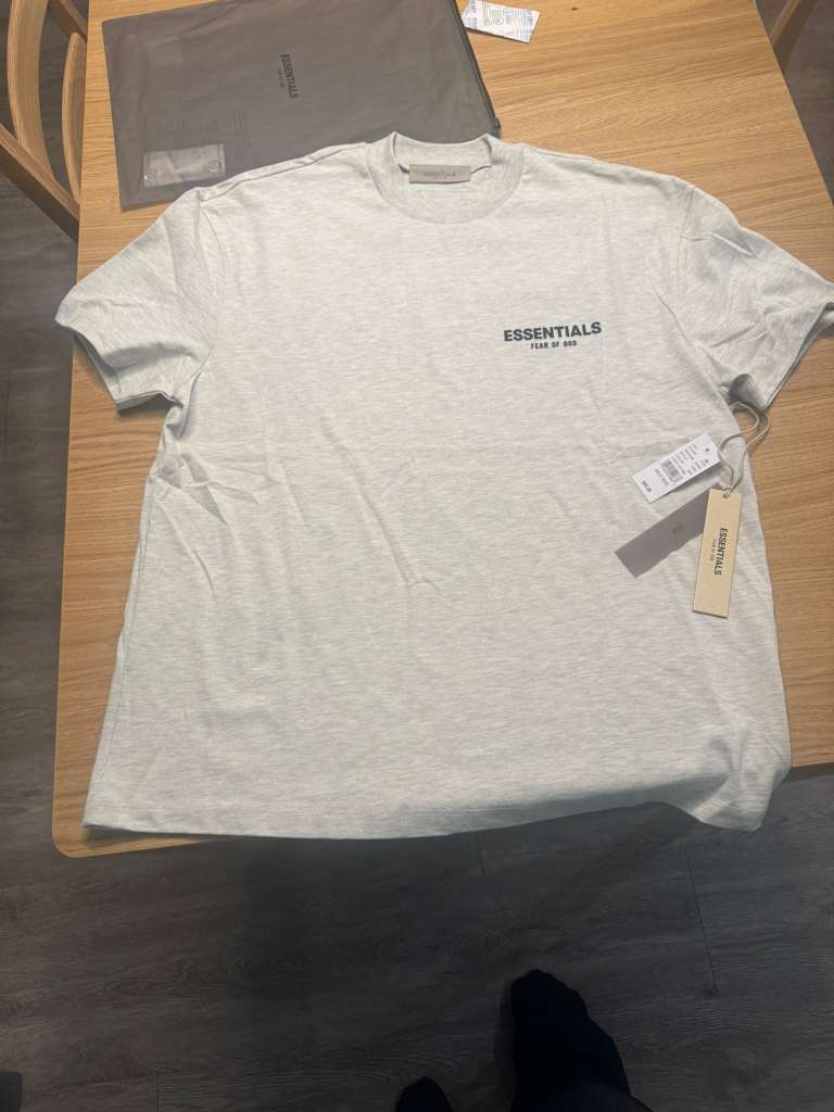 E - Light Oatmeal T Shirt