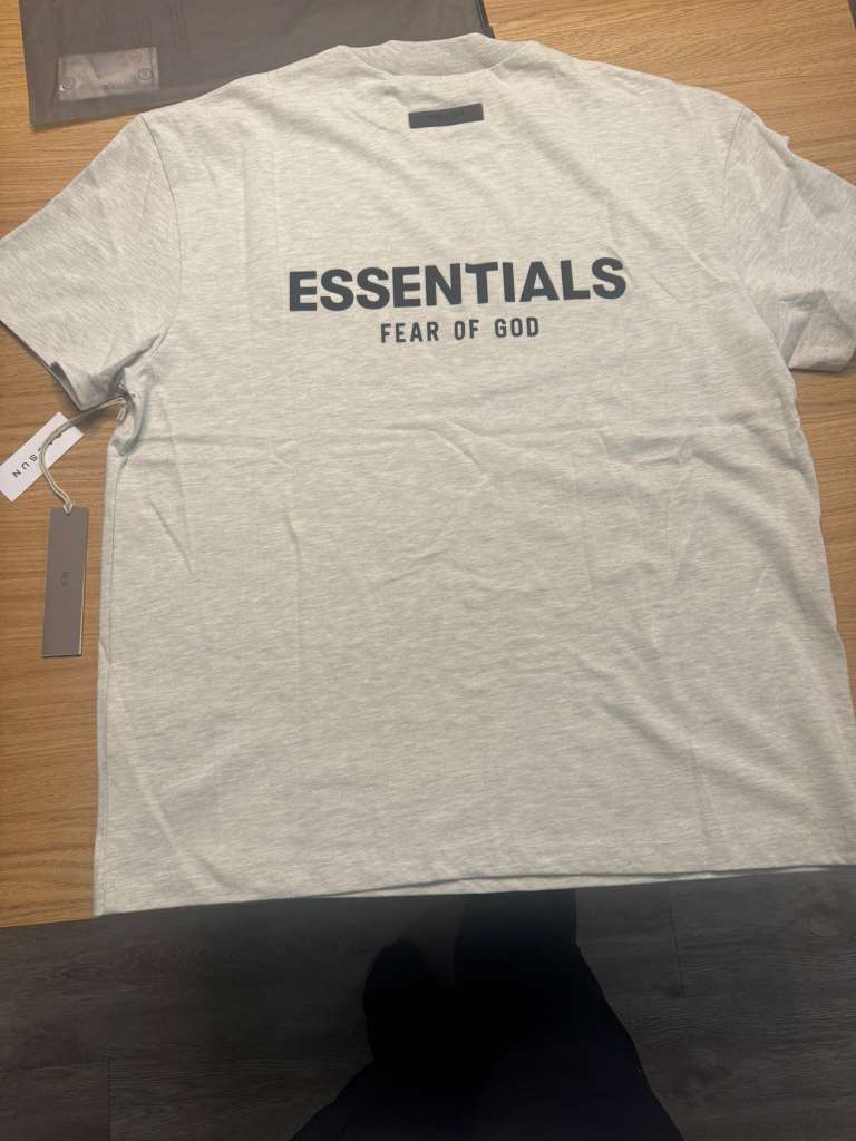E - Light Oatmeal T Shirt