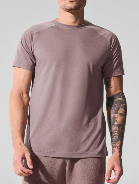 A - Triumph Raglan Tee Mushroom