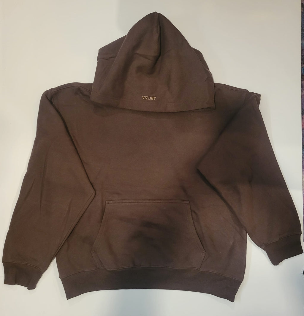 Aritzia Cozy Sweatfleece Perfect Fit Hoodie Rich Mocha Loungewear