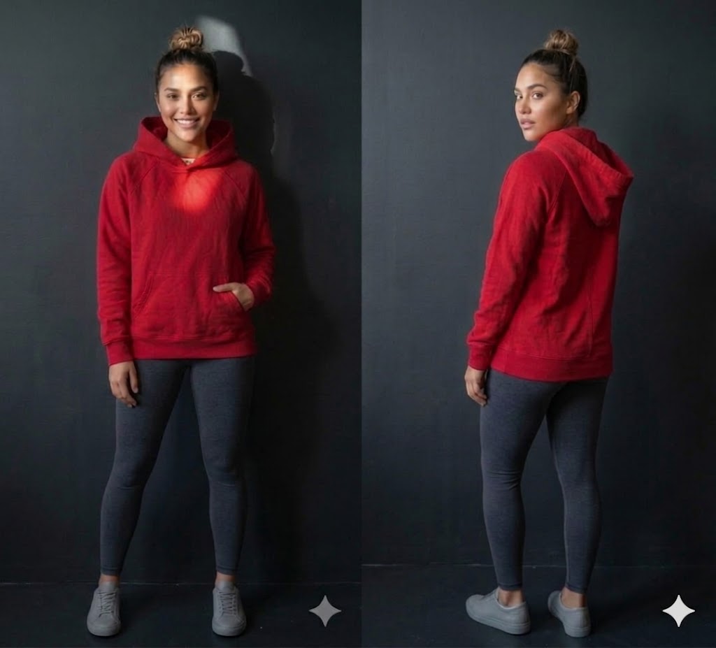 Aritzia Cozy Sweatfleece Mega Raglan Hoodie Flashing Red Loungewear